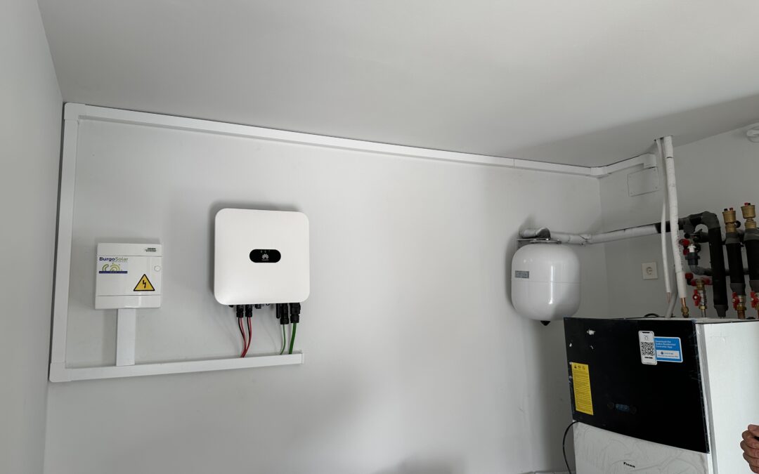 Autoconsumo particulares 6 kW de inversor y 7,5 kW en paneles en Burgos