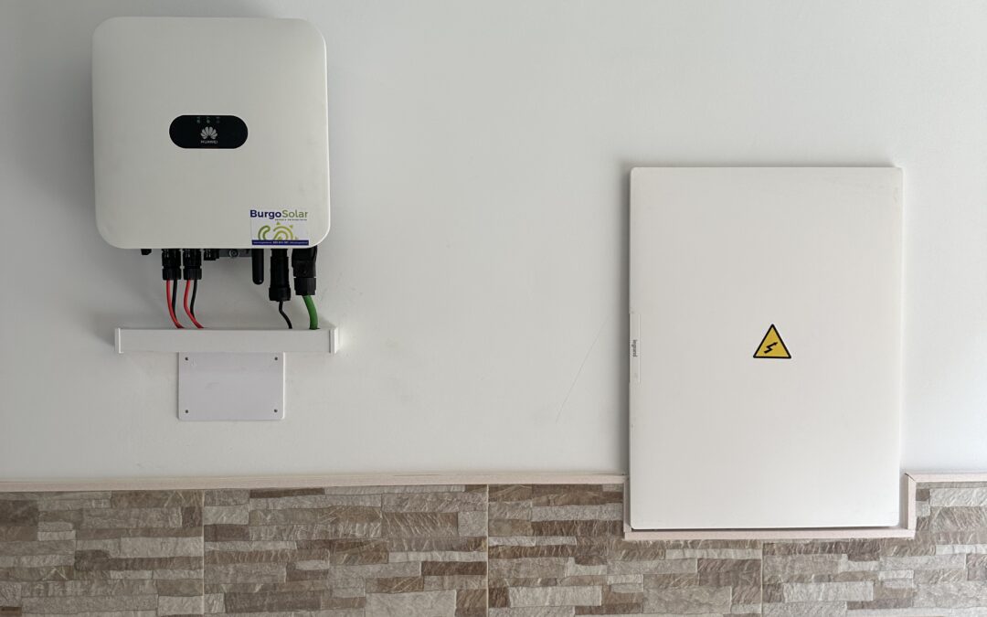Autoconsumo particulares 5 kW de inversor y 5,6 kW en paneles en Astudillo (Palencia)