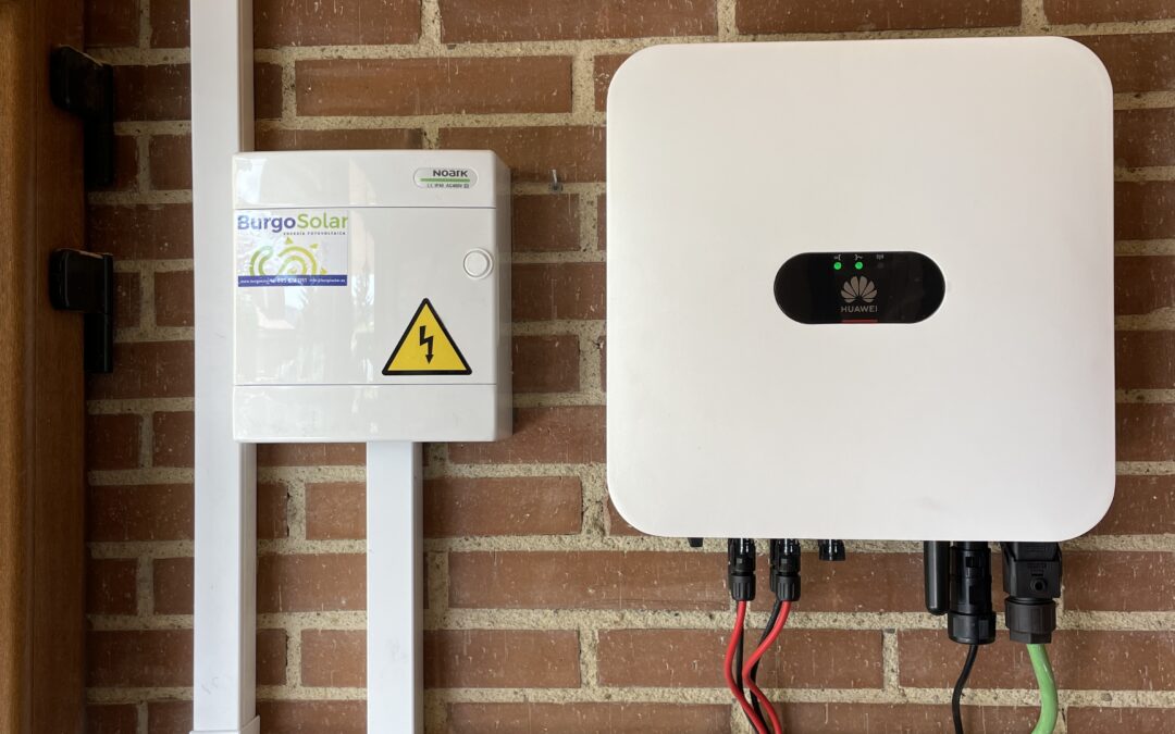 Autoconsumo particulares 5 kW de inversor y 6,4 kW en paneles en Vivar del Cid (Burgos)