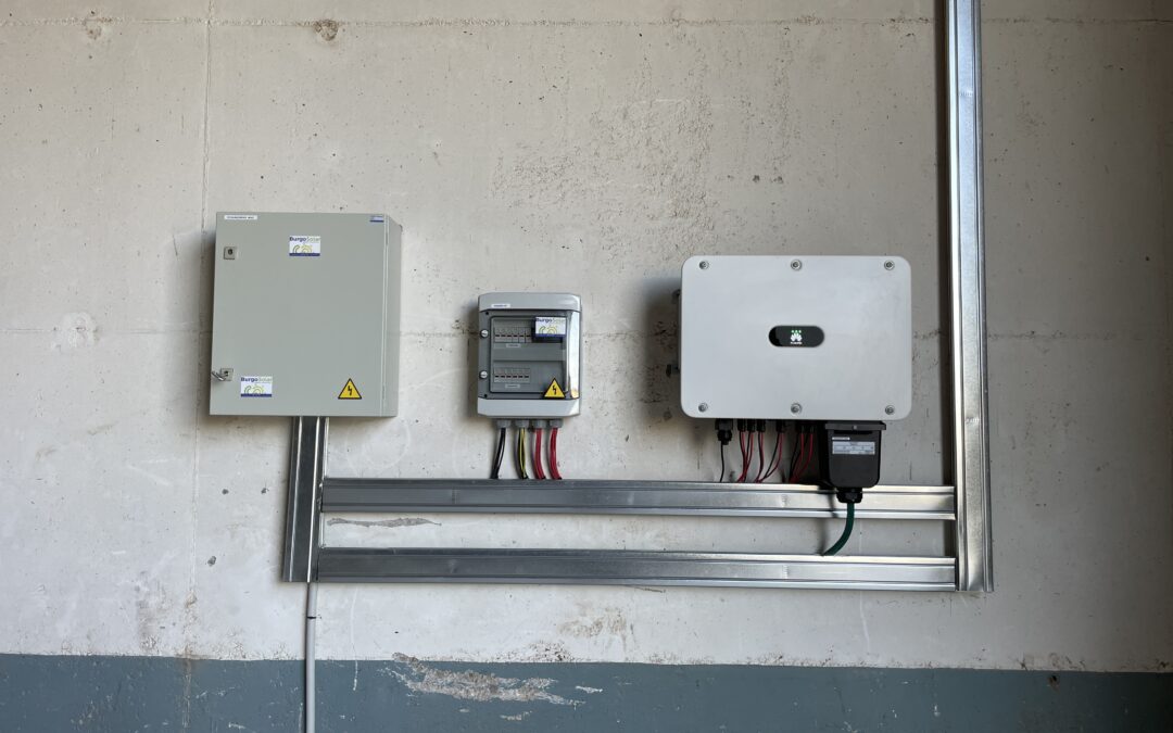 Autoconsumo empresas 40 kW de inversor y 46 kW en paneles en una empresa en Lerma (Burgos)