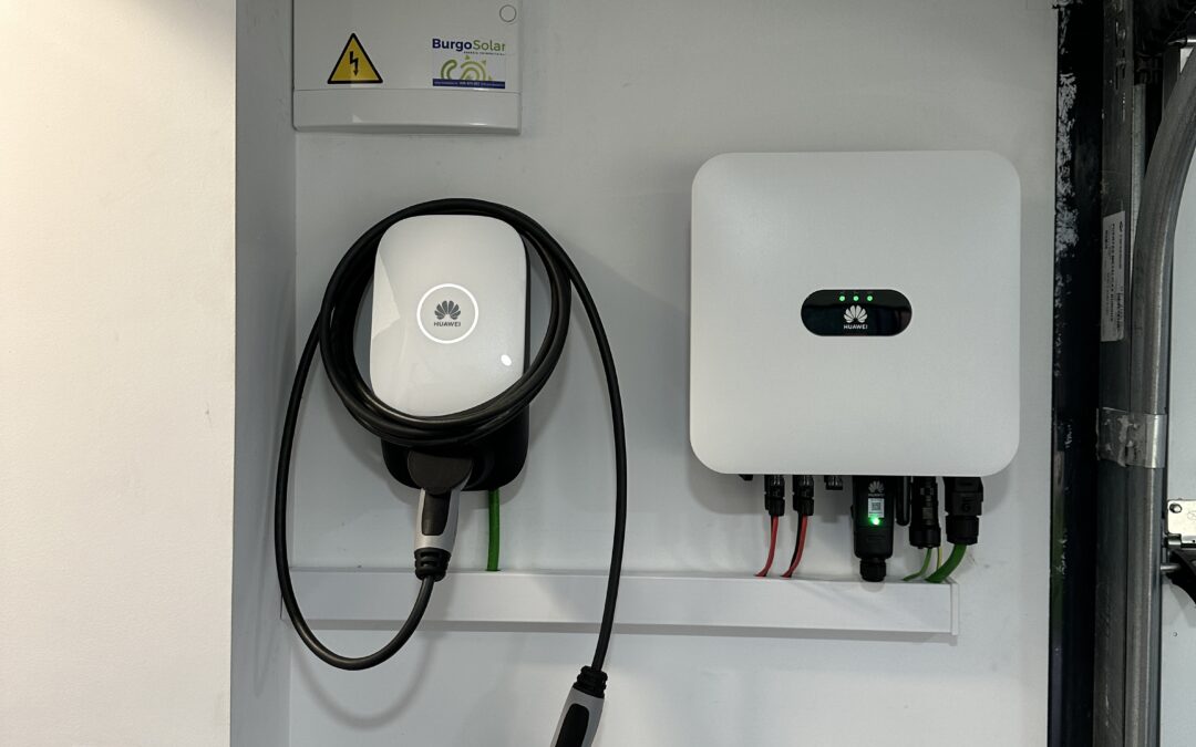 Punto de recarga de vehículo eléctrico Huawei de 7,4 kW